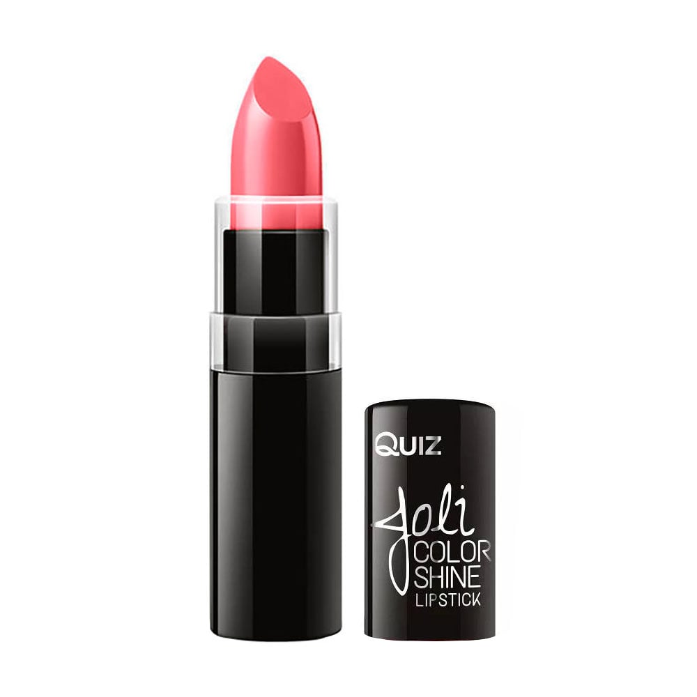 Стійка помада для губ Quiz Cosmetics Joli Color Shine Long Lasting Lipstick 105 Summer Pink 3.6 г
