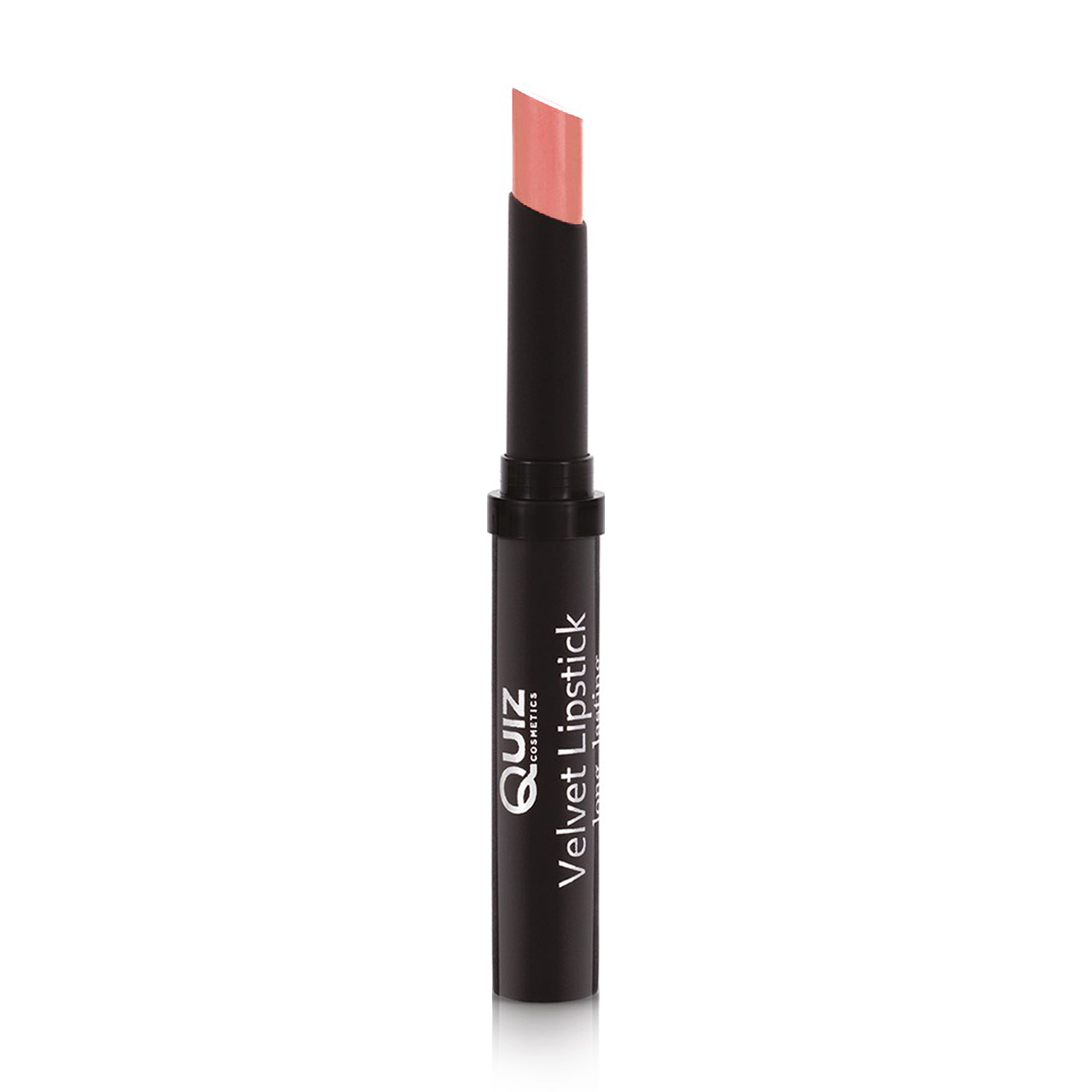 Стійка помада для губ Quiz Cosmetics Velvet Lipstick Long Lasting 100 Caramel Glam, 3 г